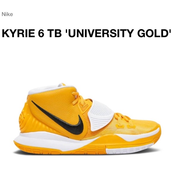 Nike Other - KYRIE 6 TB UNIVERSITY GOLD